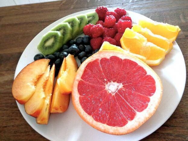 froitas e bagas para a túa dieta favorita