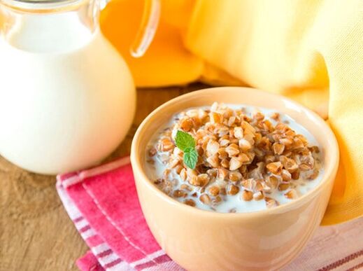 Porridge con leite