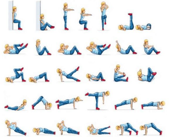 Exercicios perdendo peso na casa