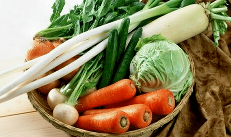 Verduras para unha dieta